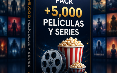 Pack +5,000 películas y series